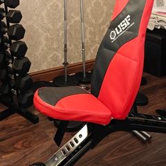 weight bench & plates