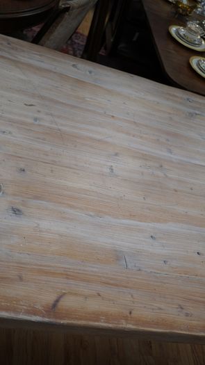 Vintage Pine Farmhouse Refectory Table