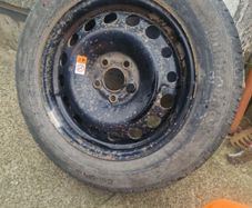 transit connect spare wheel