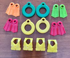 Lego Beach/Swimming Accessories