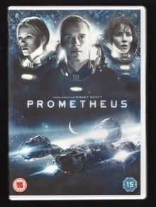 Prometheus DVD Movie. Staring Noomi Rapace, Michael Fassbender and Charlize Theron
