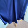 Navy silky midi Size 14 skirt - new Image 2