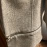 Mint Velvet wool blazer in grey with zip details size 8 Image 5