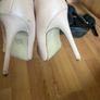 River island nude leather stilettos Image 2