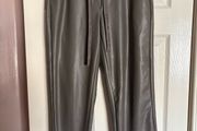 Robell leather look trousers