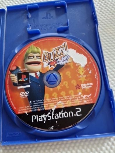 Buzz The Big Quiz PlayStation2 Ps2 Games Original