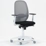 Andy Mesh Back Ergonomic Operators Chair White Frame Image 8