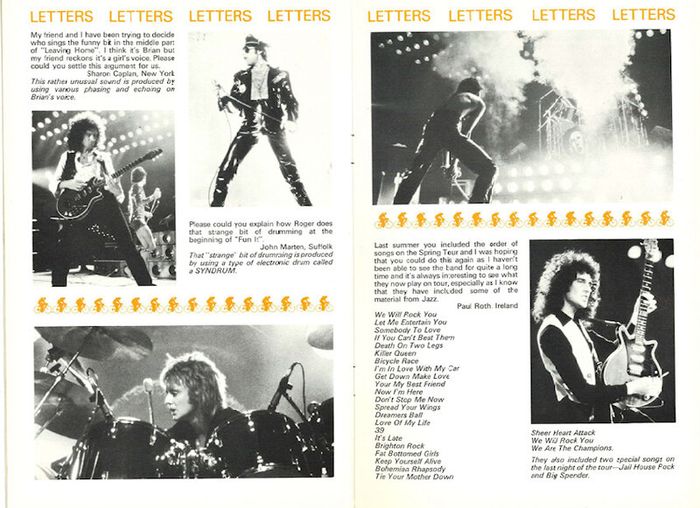 Queen Fan Club Magazines 1979 X 4 - Spring, Summer, Autumn & Winter