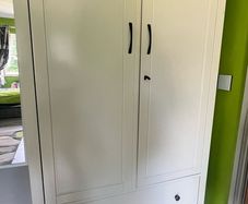 wardrobe and locker set
