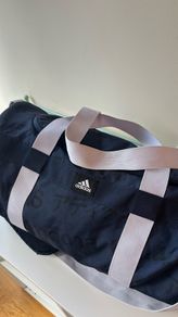 adidas purple should gym bag