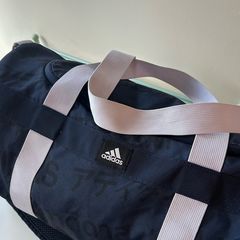 adidas purple should gym bag