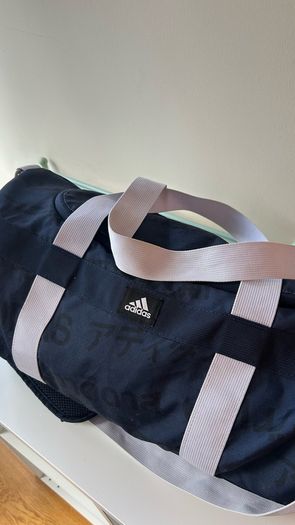 adidas purple should gym bag