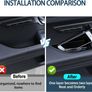 Free Tracked Postage! For Rage Rover Evoque 2016 2017 Car Plactic Black Door Storage Box Glove Container Holder Tray. Image 3