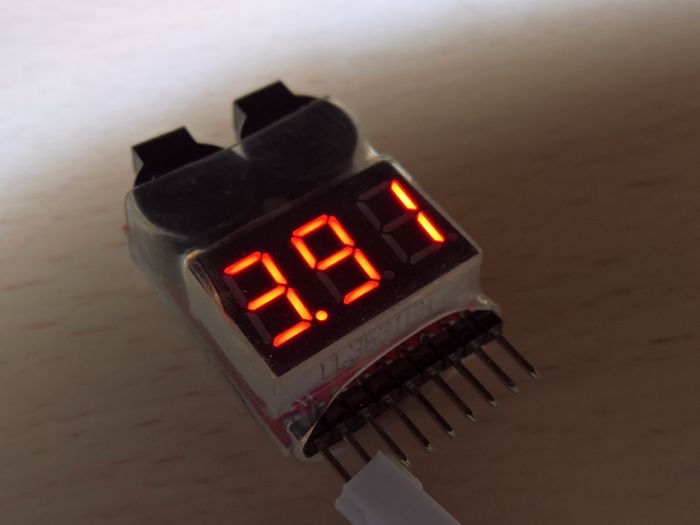 1S-8S LiPo Battery Voltage Tester Buzzer
