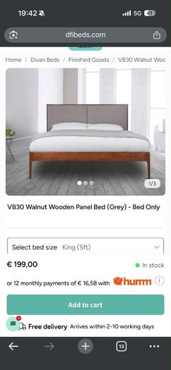 King Size bed