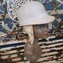 Vintage Motorcycle Helmet Image 3