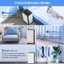 Hangsun 20L/Day Dehumidifiers for Home Dehumidifier for Drying Clothes and Damp with Digital Humidity Display, Continuous Drainage, 24 Hour Timer, Ideal for Laundry Room, Basement, Bedroom, Bathroom Image 4