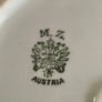Antique Moritz Zdekauer MZ Austria Fruit Lemon Porcelain Scalloped  Plate as hanging plate Image 2
