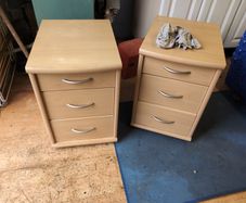 bedside lockers