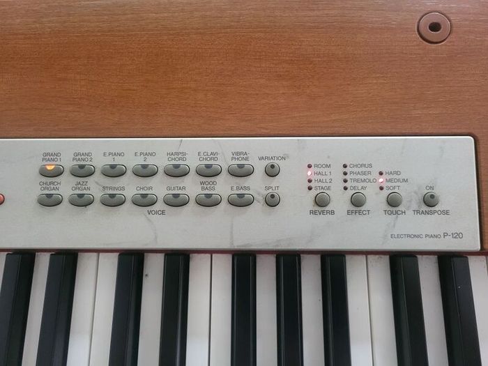 Yamaha P-120 88-Key Weighted Digital Piano