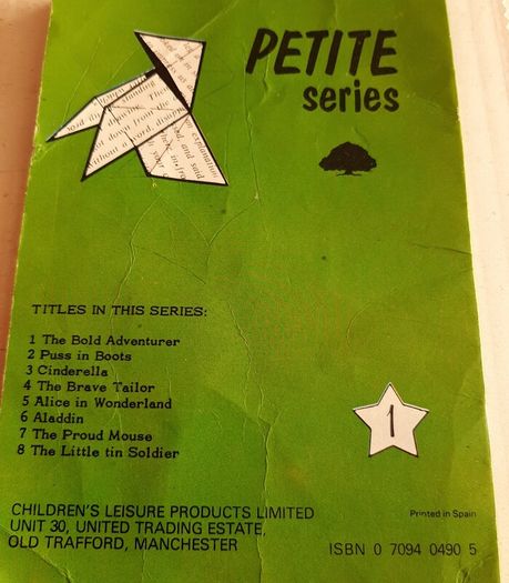 story book Vintage the bold adventure