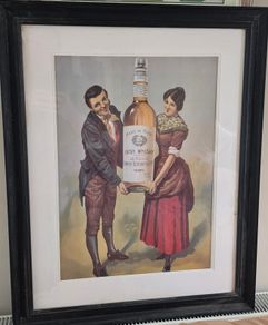 Framed Irish Whisky Advertising - Duncan Alderdice, Newry