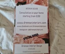Interior design Voucher 250