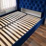 Luxury Velvet Bed Frame European King Image 2