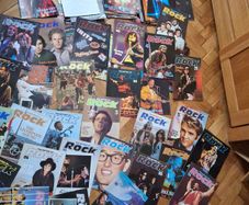 Over 80 +  History Of Rock  Magazines  Music Rock  Legends  Of All Types Of Bands And Soso Artist From Beatles  To  Pink Floyd