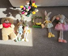 Easter and Valentines decorations