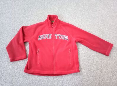 Benetton Fleece Zipped Jumper