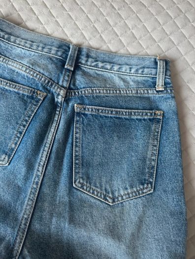 Redial Blue Straight Leg Jeans Size 34