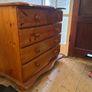 pine dresser and divan bed base Image 2