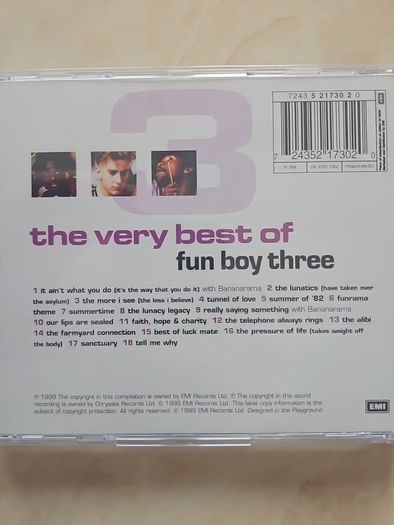 Fun Boy Three CD - The Very Best Of