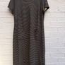 M&S stripe dress nautical yellow stripe chic relax fit Image 2