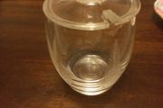 Stuart Crystal woodchester lidded preserve pot