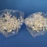 SALE!  Clear Beaded Napkin Holders - New, Set of 8 Image 6