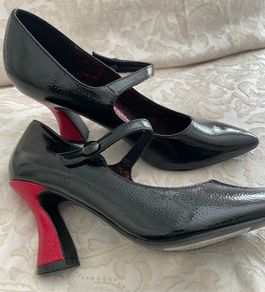 Joe Browns Black Patent Mary Jane Heels - UK 6 / EU 39 - Brand New