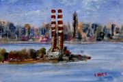 poolbeg...new York watercolour