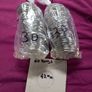 Large Amount  Of Chrome & Bronze gold  Antique  Curtin pole rings. Large amount Image 9