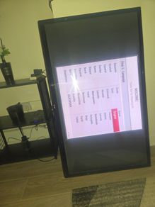 50 inch lg flat screen tv