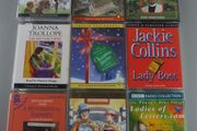 9 Audiobook Cassette Tapes. Includes Miss Read, John Mortimer, Joanna Trollope