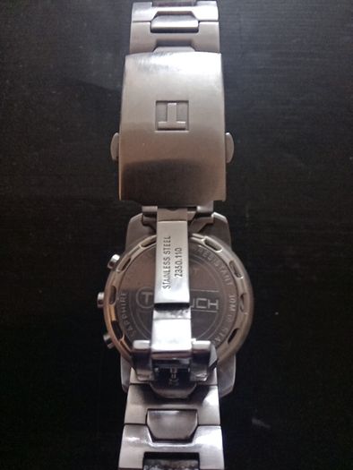 tissot t-touch titanium quartz watch