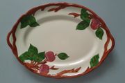 PLATE - Large - Oval - Apple Design