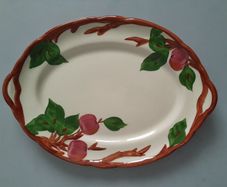 PLATE - Large - Oval - Apple Design