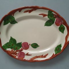 PLATE - Large - Oval - Apple Design
