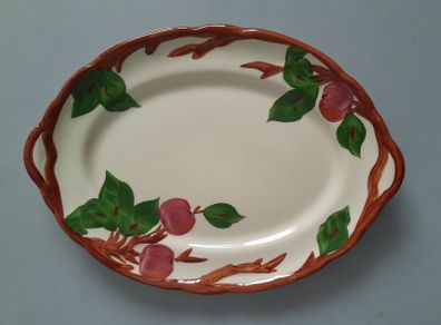 PLATE - Large - Oval - Apple Design