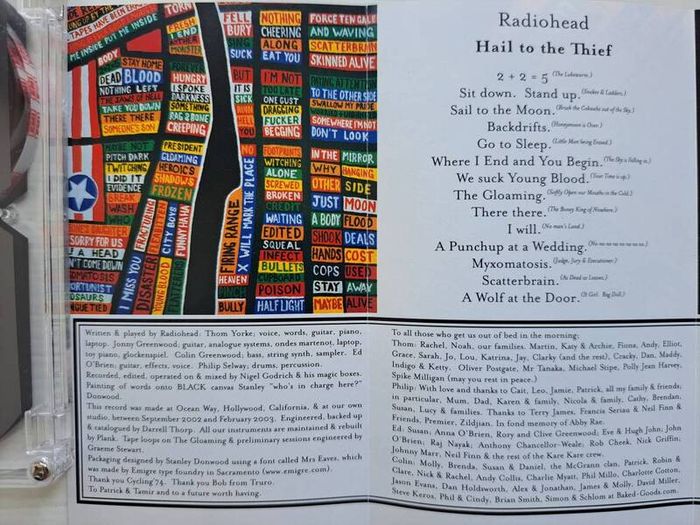 Radiohead Rare  Hail to the Thief 2003 Cassette