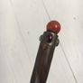 Twisted Spiral Wood Wand with Powerful Quartz Crystal Point & Agate Crystal Ball Image 5