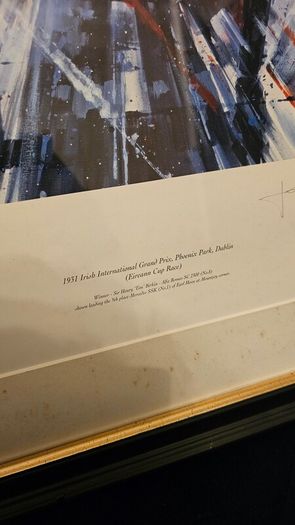 1931 Irish International Grand Prix, one of 300 Limited Edition Print
